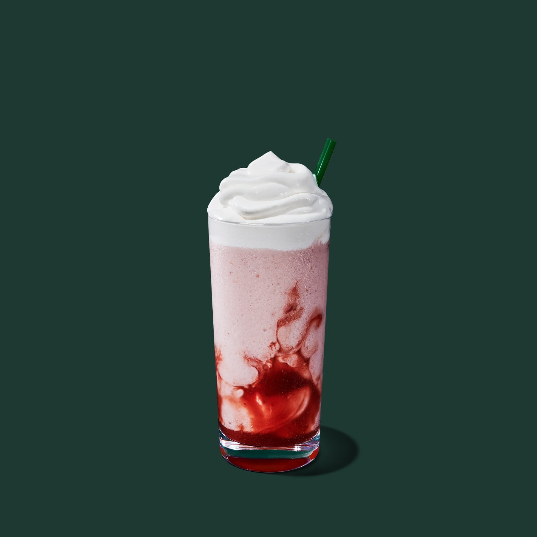 Strawberry Crème Frappuccino® Blended Beverage