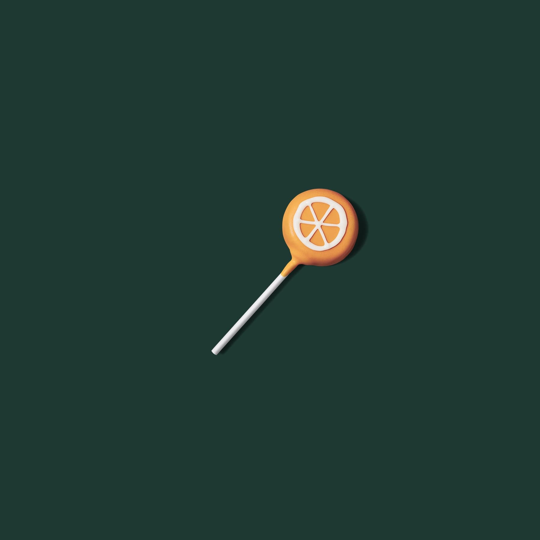 Orange Cream Cake Pop