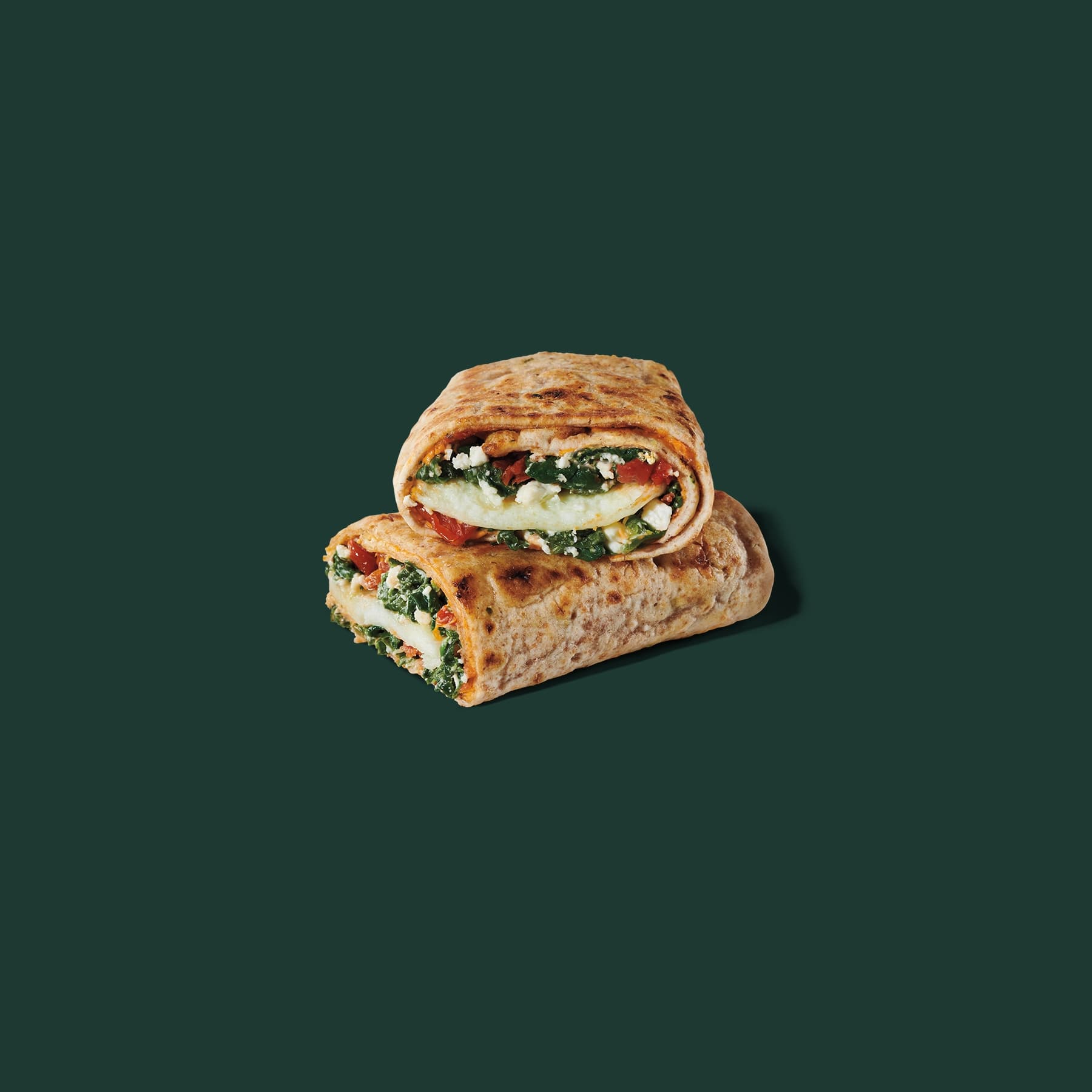 Spinach, Feta & Egg White Wrap