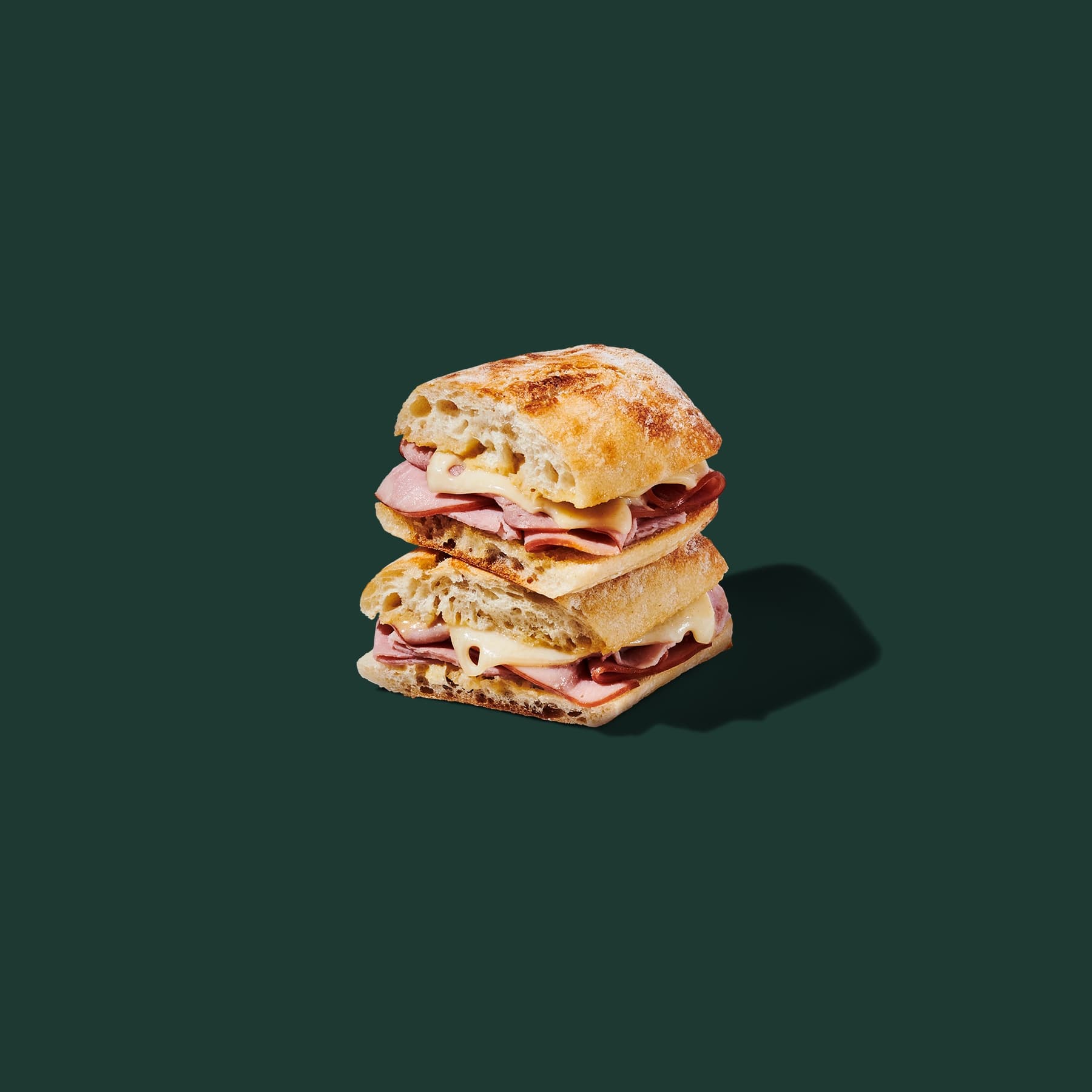 Ham & Swiss on Baguette