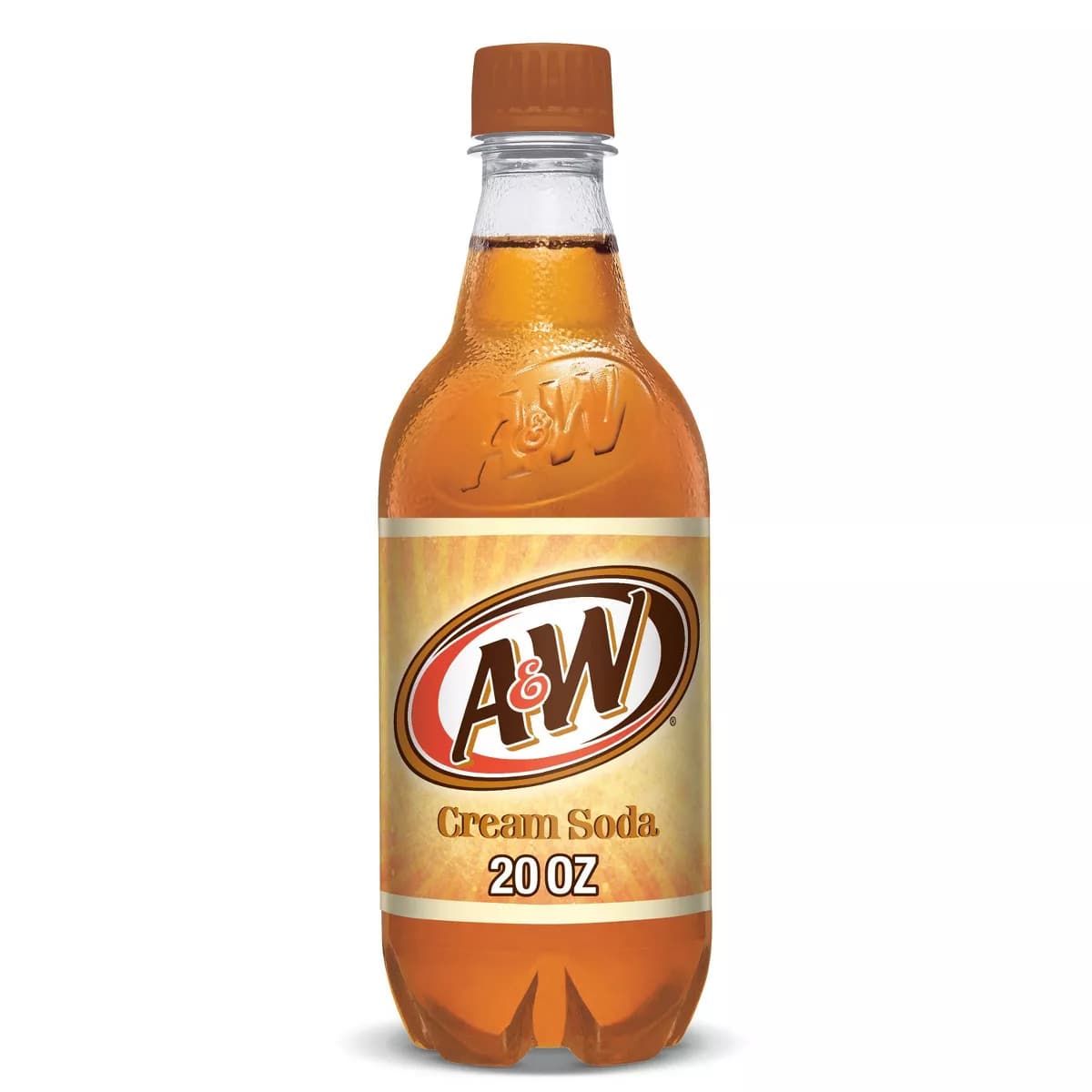 A&W Cream Soda - 20 fl oz Bottle
