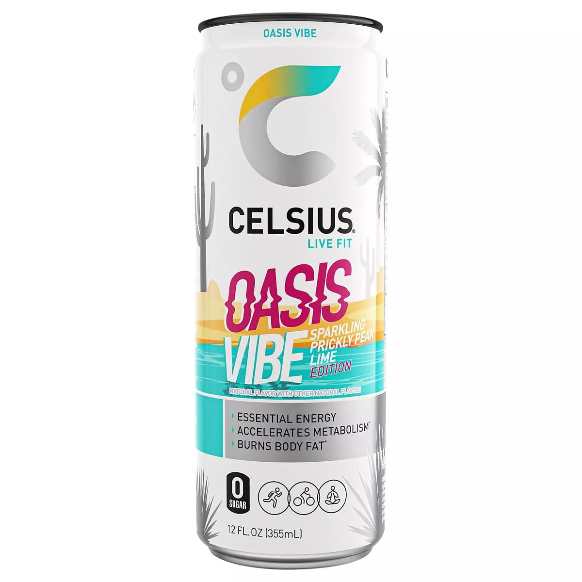 Celsius Live Fit Oasis Vibe - 12 Fl. Oz.