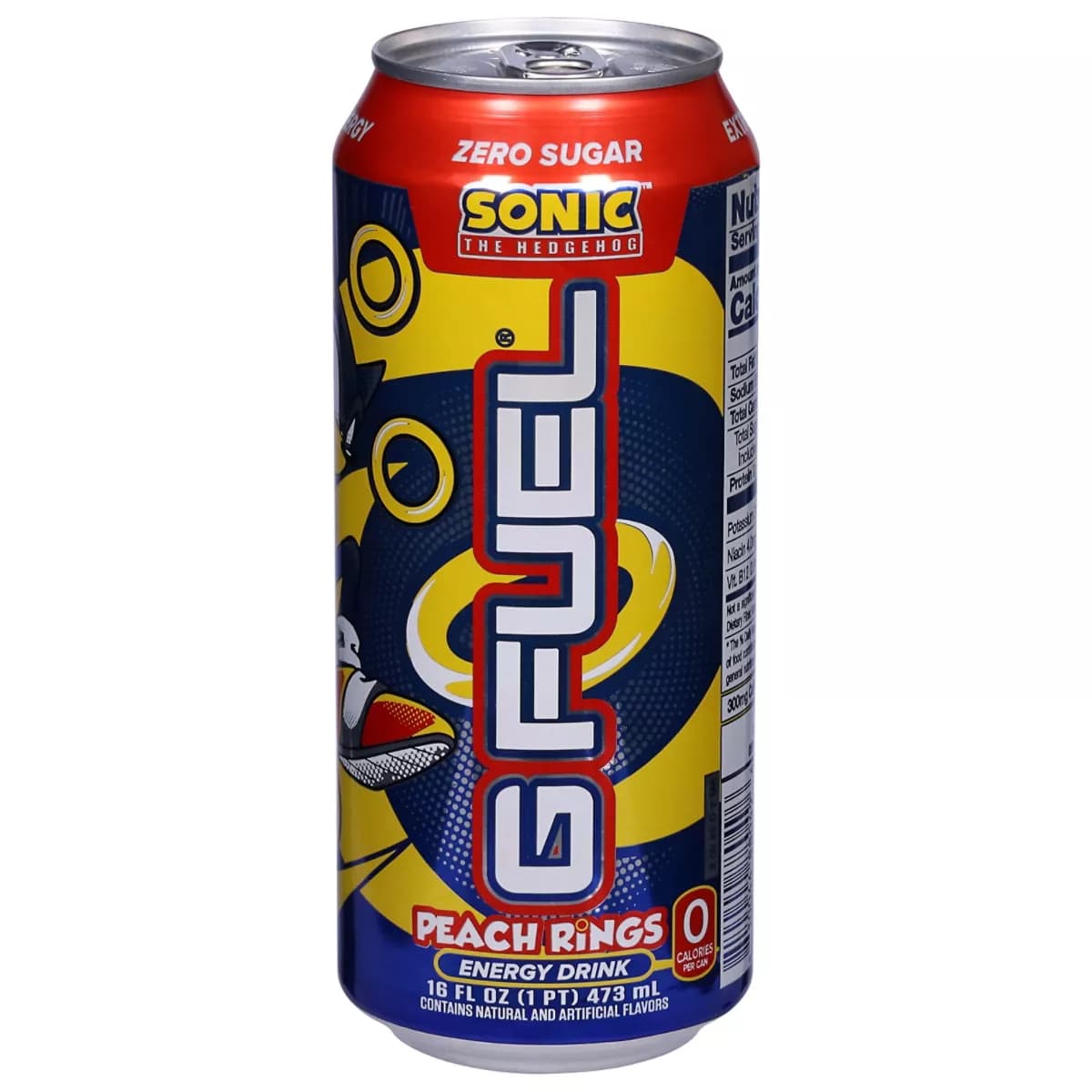 G Fuel Sonic Peach Rings - 16 FL Oz