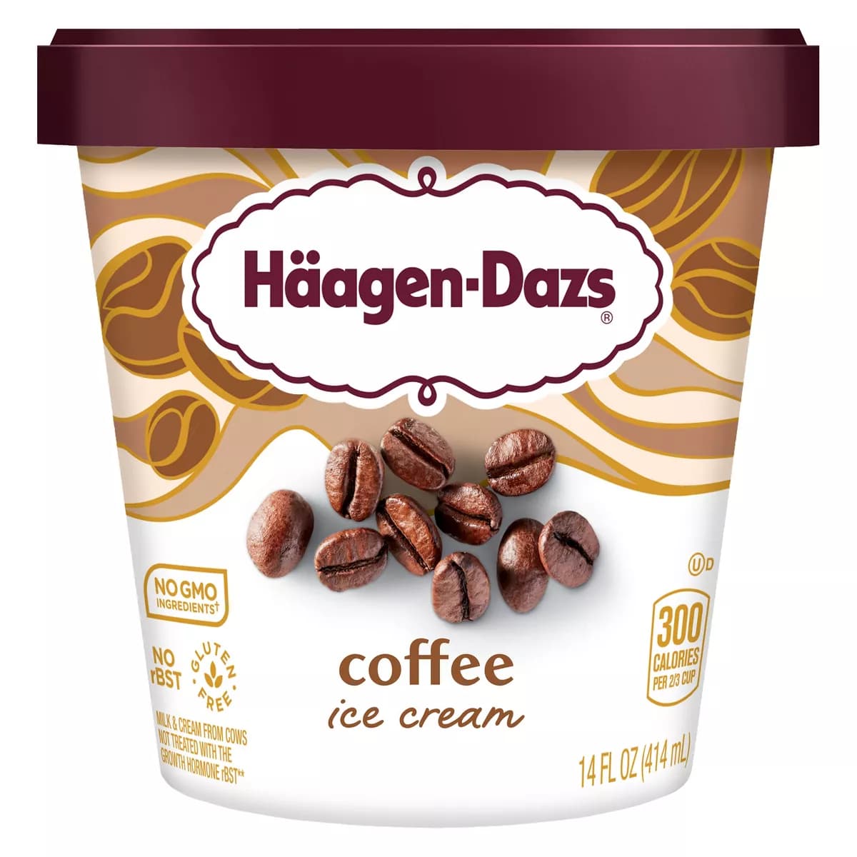 Haagen-Dazs Coffee Ice Cream - 14oz