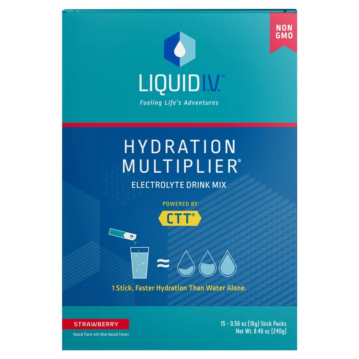 Liquid IV Strawberry - 15 Ct.