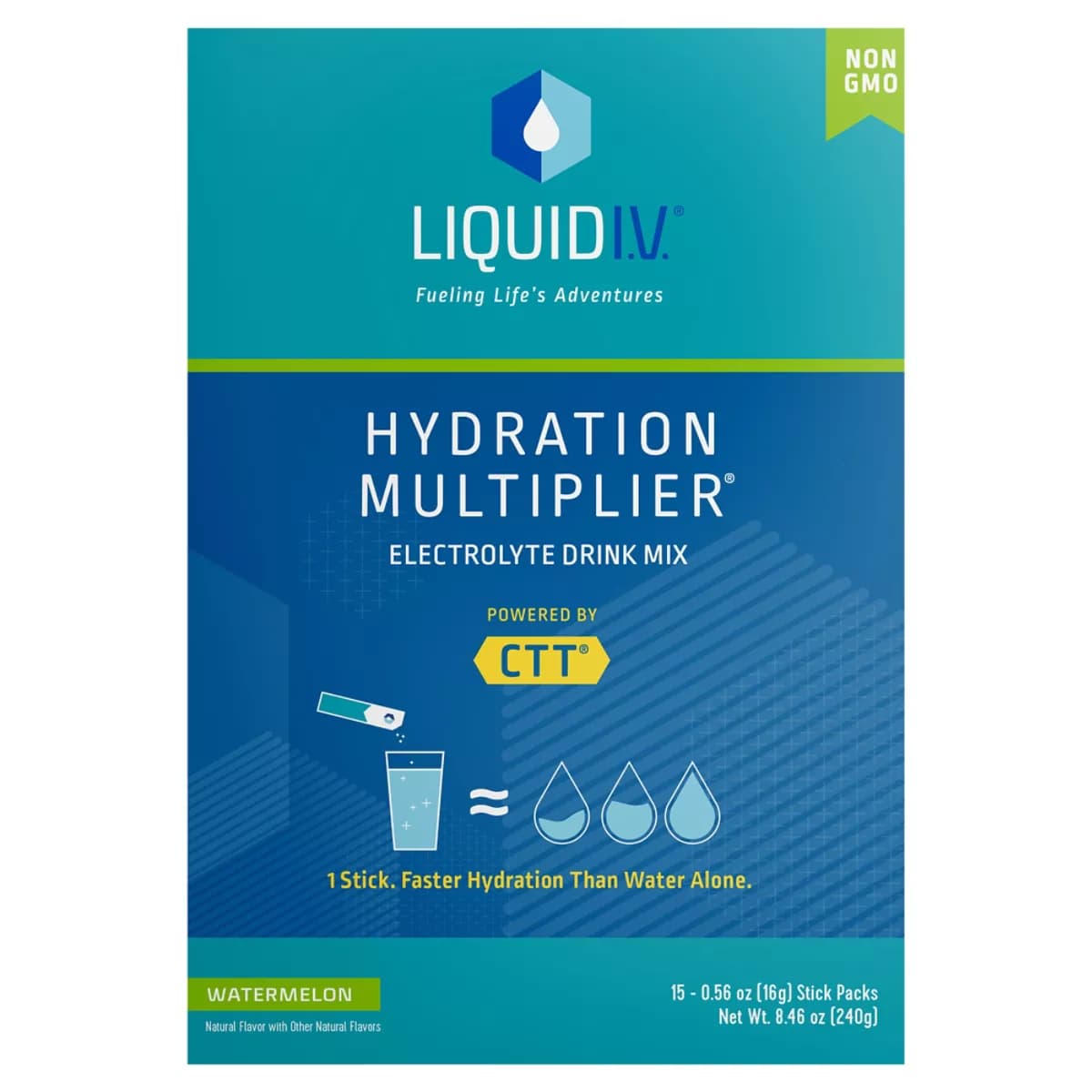 Liquid Iv 15ct Watermelon - 8.4 OZ