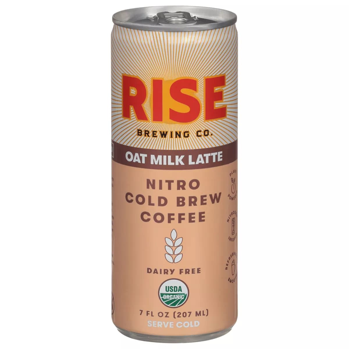 Oat Milk Nitro Cold Brew Latte - 7 Oz