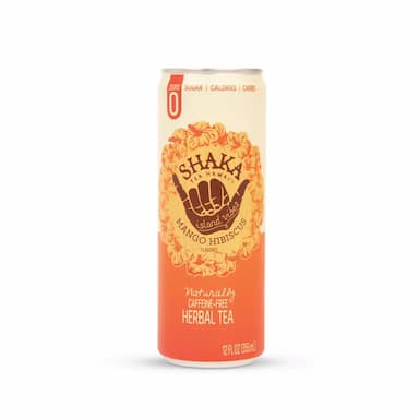 Shaka Tea Mango Hibiscus Tea - 12 fl oz Can