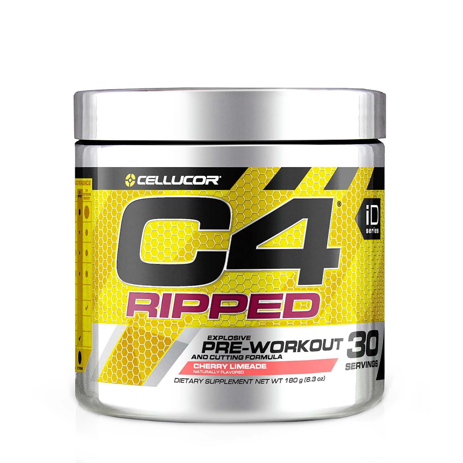 C4® Ripped Explosive Pre-Workout - Cherry Limeade - 6.3 oz.