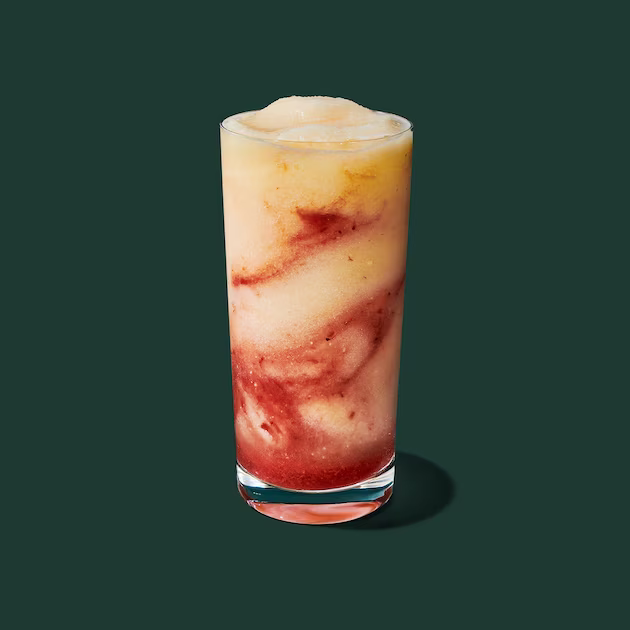 Frozen Pineapple Passionfruit Lemonade Starbucks Refreshers® Beverage